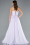 Robe De Soirée Longue Lilas ABU4337