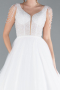 Robes de Mariage Longue Blanc ABG090