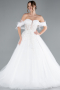 Robes de Mariage Longue Blanc ABG101