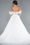 Robes de Mariage Longue Blanc ABG101