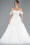 Robes de Mariage Longue Blanc ABG088