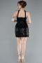 Robe De Soirée Mini Noir ABK2201