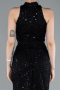 Robe de Soirée Longue Noir ABU4791