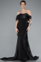 Robe de Soirée Longue Noir ABU4797