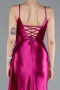 Robe de Soirée Longue Fushia ABU4814