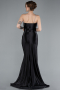 Robe de Soirée Longue Noir ABU5022