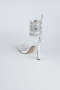 Chaussure de soirée Plâtre Argent AB1129