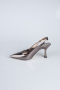 Chaussure de soirée A motifs Platine ABD1130
