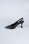 Chaussure de soirée A motifs Noir ABD1130
