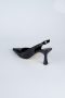 Chaussure de soirée A motifs Noir ABD1130