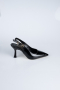 Chaussure de soirée Cuir Verni Noir ABR1130