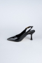 Chaussure de soirée Cuir Verni Noir ABR1130