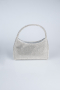 Sac de Soirée Luxe Pierreux Argent V915