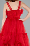 Robe de Soirée Enfants Longue Rouge ABU4221