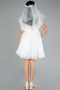 Robe de Soirée Enfants Courte Menthe ABK2295