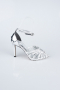 Chaussure de soirée Plâtre Argent AB1132