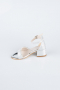 Chaussure D’enfant Coupe Au Laser Argent SE786
