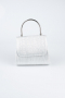 Sac de Soirée Coupe Au Laser Argent SH842