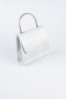 Sac de Soirée Coupe Au Laser Argent SH842