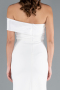 Robe de Soirée Longue Blanc ABU4832