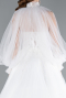 Robe de Mariée Grande Taillev Longue Blanc ABG148