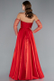 Robe de Soirée Longue Rouge ABU4846