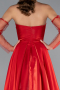 Robe de Soirée Longue Rouge ABU4846