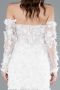 Robes de Mariage Mini Blanc ABG129