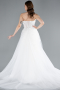 Robe de Mariée Grande Taillev Longue Blanc ABG128