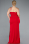 Robe De Soirée Grande Taille Longue Rouge ABU4892