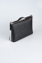 Sac de Soirée Luxe Cuir dentelé Noir KC126