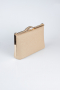 Sac de Soirée Luxe Cuir dentelé Vison KC126