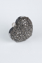 Sac De Soirée Luxe Pierreux Platine SH829