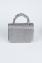 Sac de Soirée Luxe Argenté Platine KC264