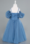 Robe de Soirée Enfants Longue Indigo ABU4827