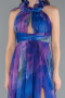 Robe de Soirée Longue Violet ABU4901