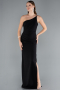 Robe de Soirée Longue Noir ABU4891