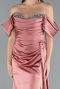 Robe De Soirée Satin Longue Pelure D'oignon ABU2661