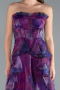 Robe de Soirée Longue Violet ABU3360