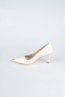Stiletto Cuir Verni Vison AB1137
