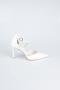 Stiletto Peau Blanc AB1139