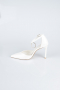 Stiletto Peau Blanc AB1139