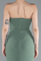 Robe De Soirée Longue Kaki ABU4213