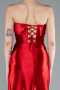 Robe de Soirée Longue Rouge ABU4944