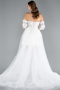 Robes de Mariage Mini Blanc ABG133