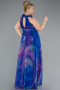 Robe De Soirée Grande Taille Longue Violet ABU4902