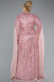 Robe Grande Taille Longue Poudre ABU4935