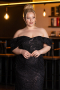 Robe Grande Taille Longue Noir ABU4947