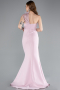 Robe de Soirée Longue Poudre ABU4969