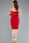 Tenue de Soirée Courte Rouge ABK2306